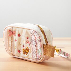 Rilakkuma Pink Cotton Life Mobile Pouch