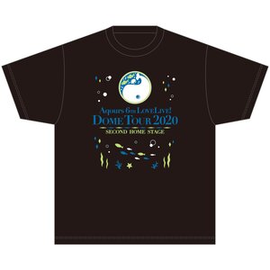 Aqours 6th LOVELIVE! Dome Tour 2020 T-Shirt ～SECOND HOME STAGE～ S