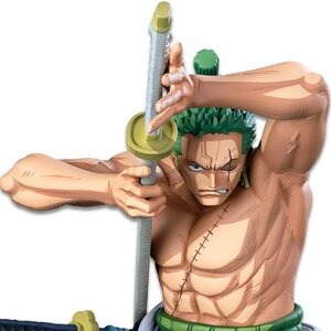 One Piece Banpresto World Figure Colosseum 3 Super Master Stars Piece Roronoa Zoro: Manga Dimensions