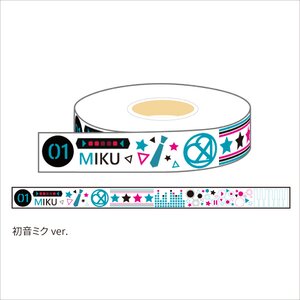 Hatsune Miku Summer Festival Masking Tape: Multicolor Ver. Hatsune Miku