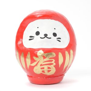 Sirotan Lucky Mini Daruma Red