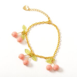 gargle Sweet Cherry Bracelets Pink
