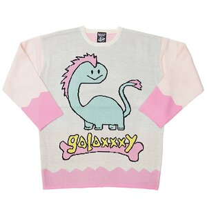 galaxxxy Gala-chan Knit Shirt White