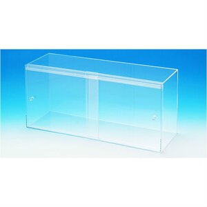 Sliding Door Acrylic Collection Cases Small (W17.7" x H8.3" x D5.9")