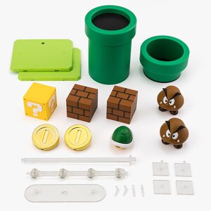 S.H.Figuarts Super Mario Brothers Super Mario Playset (Super Mario) [Pre-order]