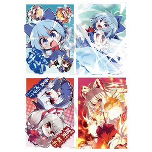 Touhou Project Character Clear File Collection: Akaneya Ver. Cirno & Mokou