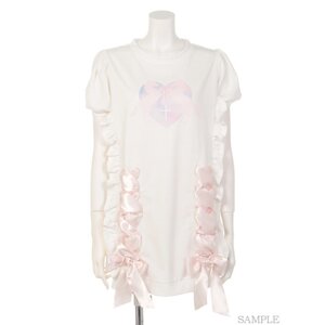 Swankiss Fancy Fleece-Lined Top White