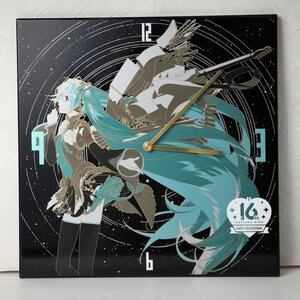 Hatsune Miku - Happy 16th Birthday Maki-e Wall Clock