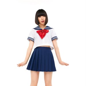 Ribbon Sailor Graffiti Cosplay Outfit Set