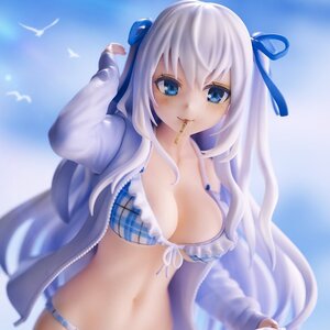 Komeshiro Kasu Illustration Blue Non-Scale Figure