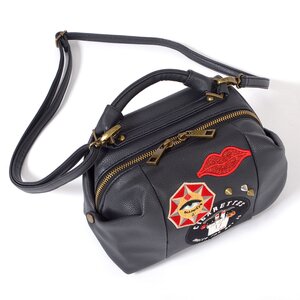 FLAPPER Ladies Wappen Shoulder Bag Red