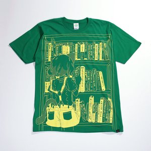 PARK Select Kotoko T-Shirt Green x Yellow