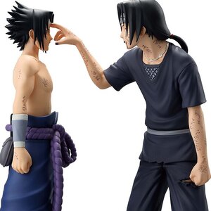 Ichibansho Figure Naruto Shippuden Sasuke Uchiha & Itachi Uchiha (Red Eyes Reflecting the Heart)