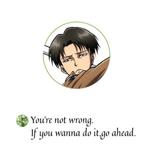 Attack on Titan Levi Silver Message Ring (Re-run) JP 6