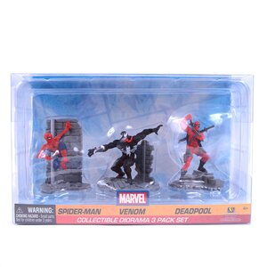 Marvel Spider-Man Venom & Deadpool Diorama Pack