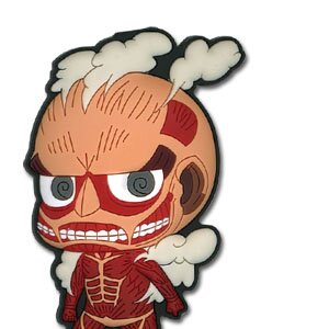 Attack on Titan Super Deformed PVC Paper Clips Titan