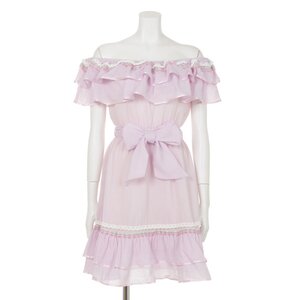 Swankiss DR Frilly Rococo Dress Pink