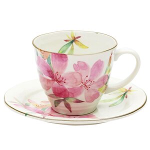 Hana Kaori Azalea Coffee Cup & Saucer