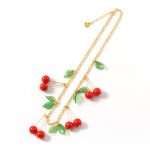 gargle Sweet Cherry Necklaces Red