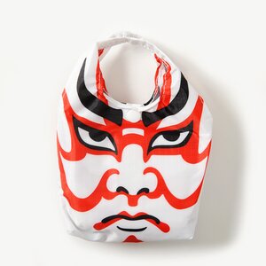 Traditional Japanese Design Eco Bags Kabuki Face