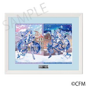 Snow Miku x Hirohako Chara-fine Graph Hirohako Art by Murakami Yuichi [Pre-order]