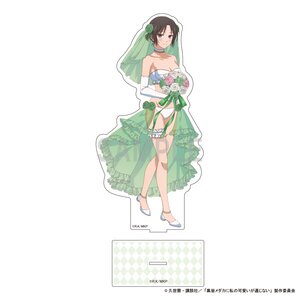 Medaka Kuroiwa is Impervious to My Charms Big Acrylic Stand Asahi Shonan: Swimsuit Wedding Ver. [Pre-order]