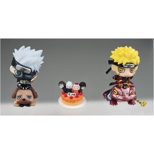 Petite Chara Naruto & Kakashi Orange Cake Set