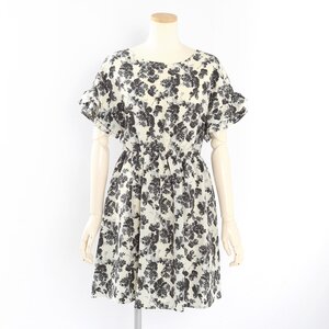 OLIVE des OLIVE Lace-Up Back Dress Off-White