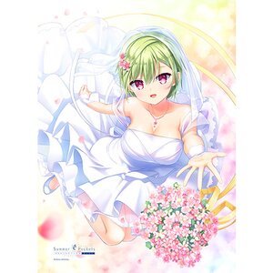 Summer Pockets: Reflection Blue B2 Tapestry Miki Nomura: Wedding Ver.
