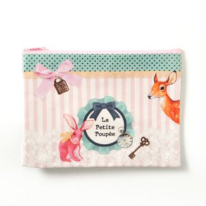 La Petite Poupée Rabbit & Deer Petanko Pouch