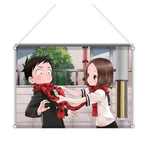 Teasing Master Takagi-san Wide B3 Tapestry Scarf Ver.