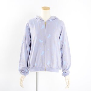 E Hyphen World Gallery BonBon Constellation Hoodie Lavender