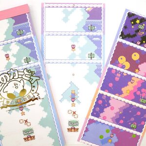 Kirby's Dream Land Game Screen Memo Pad Kirby's Adventure