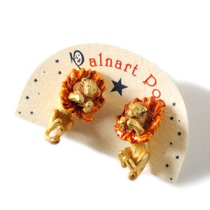 Palnart Poc Lion Earrings