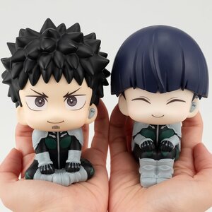 Look Up Series Kaiju No. 8 Kafka Hibino & Soshiro Hoshina Set w/ Bonus Cushions