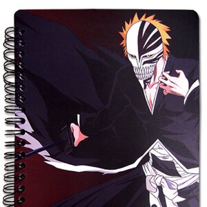 Bleach Ichigo Kurosaki Spiral-Bound Notebook