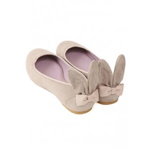 Honey Salon Bunny Ballet Flats (Gray) 24.5cm