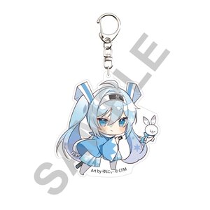 Snow Miku x Hirohako Acrylic Keychain Hakodate Shinsengumi - Art by Yunii