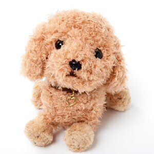PUPS! Plush Toy Poodle Beige