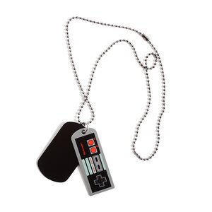 Nintendo Controller Dog Tag Pendant