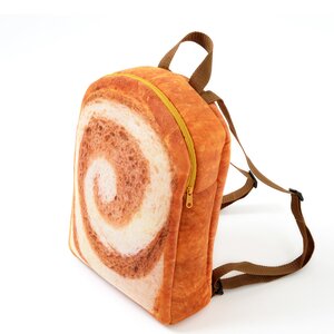 Marude Pan Like a Bread Backpack Chocolate Marble Toast