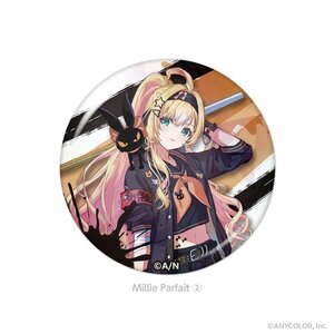 Nijisanji EN Ethyria 4th Anniversary Hologram Pin Badge Millie Parfait 2 [Pre-order]