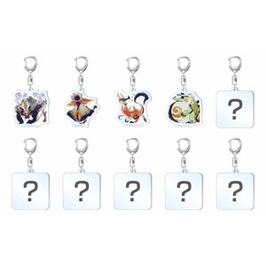 Monster Hunter Rise Monster Icon Acrylic Strap Collection Box Set