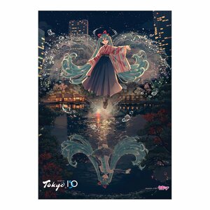 Hatsune Miku x Tokyo 150 Years Festival Collaboration Tapestry