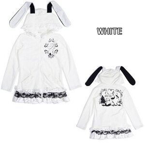 ACDC RAG Rabbit Hoodie White