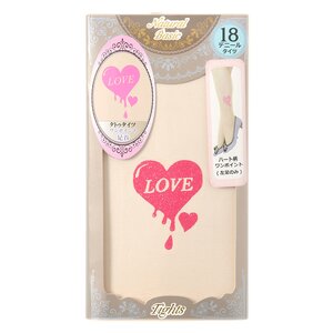 Patterned Tights Heart