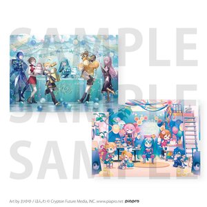 Hatsune Miku: Happy 16th Birthday -Dear Creators- Surprise Party A4 Clear File Folder Set