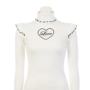 Swankiss Ruffle Top White