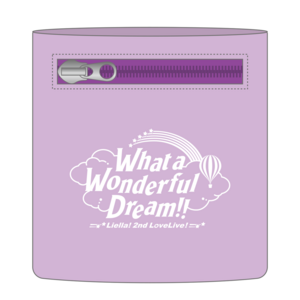 Love Live! Superstar!! Liella! 2nd LoveLive! ～What a Wonderful Dream!!～ Wristband w/ Pocket