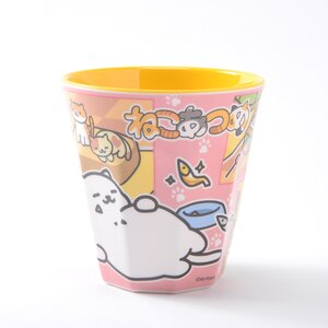 Neko Atsume Melamine Cups Ver. 2 Pink